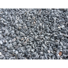 Gravier décoratif gris 6/10 concassé