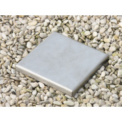 Plot de marquage inox brossé pour Nidagravel