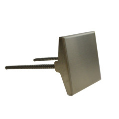 Plot de marquage inox brossé pour Nidagravel