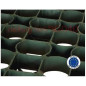 Dalle NGO40 pour gravier ou gazon 50 x 50 Noir