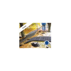 Stabilisateur de graviers 2,9 cm (12,96 €/m2) Couleur Rose saumon  