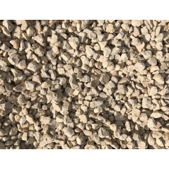 Gravier décoratif beige 6/10 calcaire