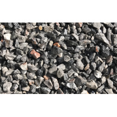Gravier décoratif gris 6/10 concassé