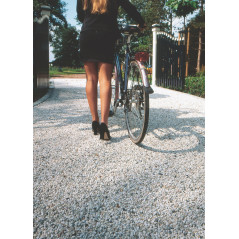 Nidagravel stabilisateur de graviers 3cm gris 1,20m x  2,40m