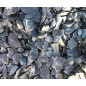 Paillis d'ardoise naturel 15/40 pour paillage de massif