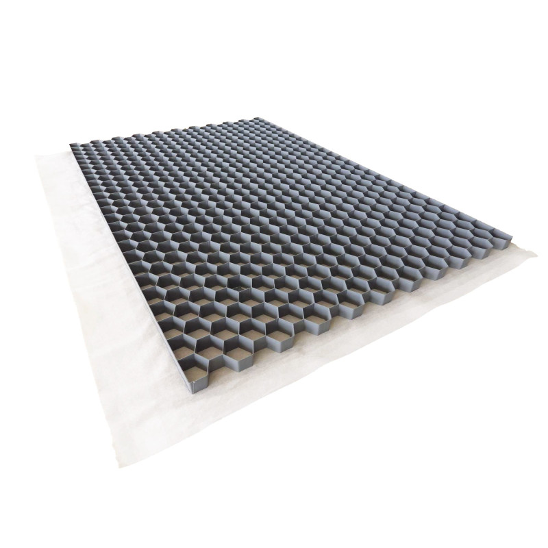 Palette de Stabilisateur de graviers Gris 3 cm (63,36m2)