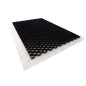 Palette de Stabilisateur de graviers Noir 3 cm (63,36m2)