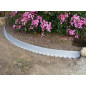 Voliges Tcourb PVC gris clair  H : 5 cm / L : 2 mètre