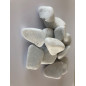 Galet de marbre décoration blanc 20/40