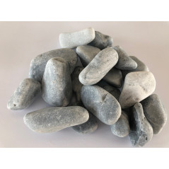 Galet de marbre décoration gris 20/40