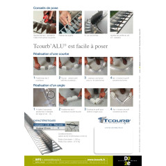 voliges alues H : 5 cm / L : 2,5 mètre (10,80 €/m)