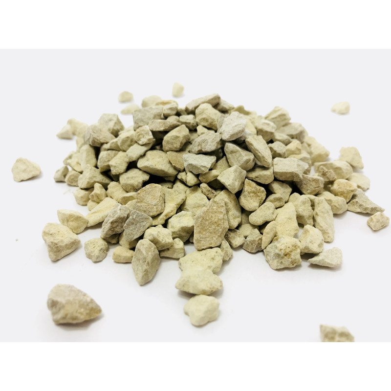 Gravier décoratif beige 6/10 concassé