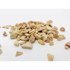 Gravier décoratif blanc 6/12 concassé 