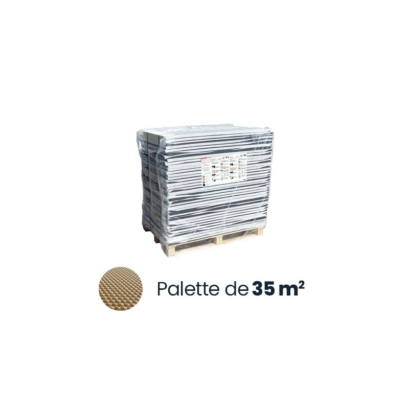 Palette de Stabilisateur de graviers Beige 2,9 cm (35,52m2)