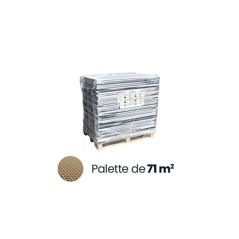 Palette de Stabilisateur de graviers Beige 2,9 cm (71,04m2)
