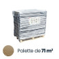 Palette de Stabilisateur de graviers Beige 2,9 cm (71,04m2)
