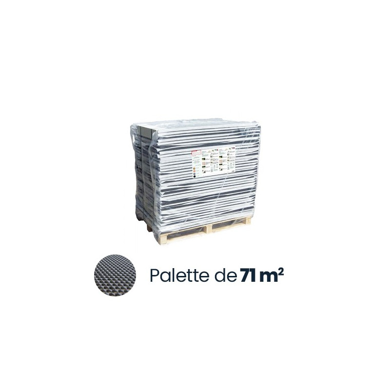 Palette de Stabilisateur de graviers Gris 2,9 cm (71,04m2)
