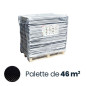 Palette de stabilisateurs de graviers noir 120x240 4 cm (46m2)