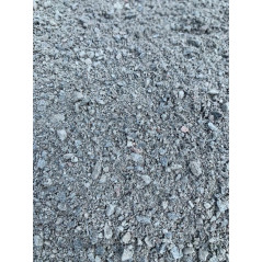 Gravier décoratif gris 6/10 concassé