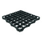 Dalle NGO40 pour gravier ou gazon 50 x 50 Noir
